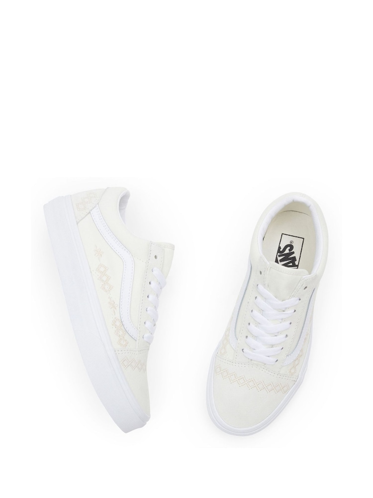 Vans Womens Old Skool Trainers - Image 6 of 8