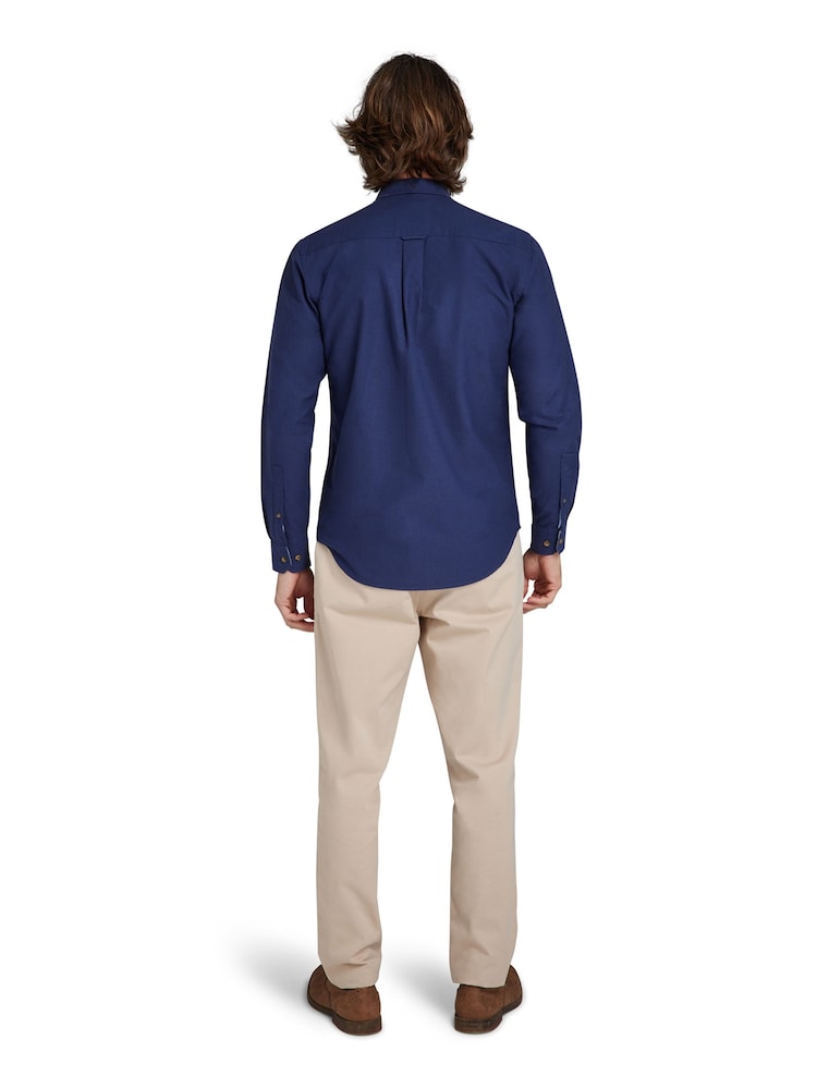 Raging Bull 100% Cotton Classic Long Sleeve Oxford Shirt - Image 2 of 6