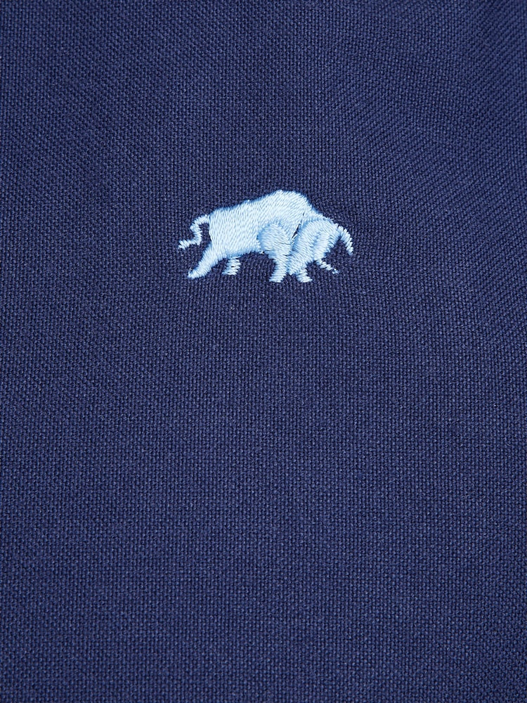 Raging Bull 100% Cotton Classic Long Sleeve Oxford Shirt - Image 4 of 6