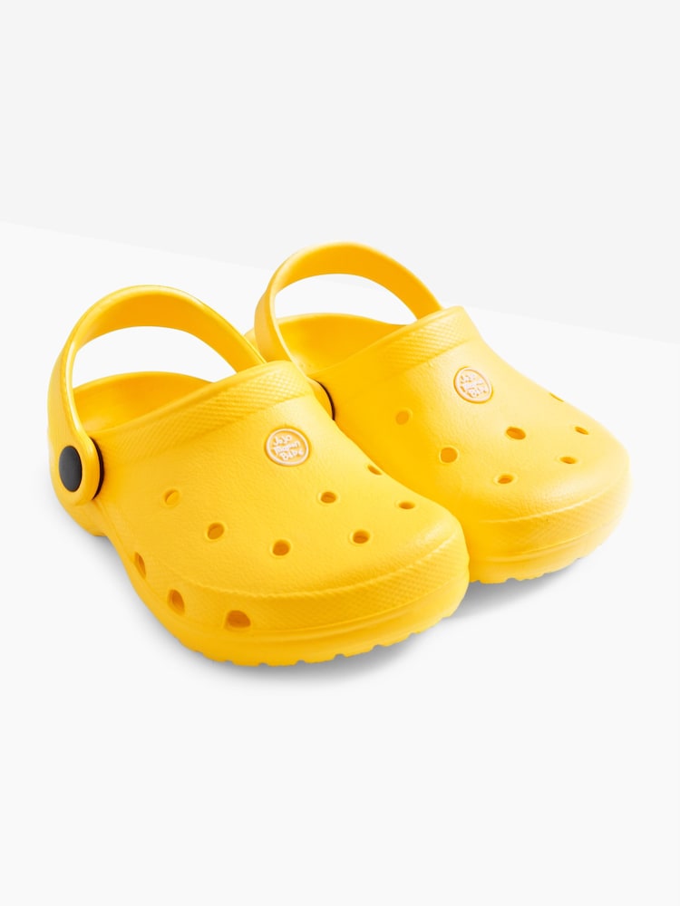 Gelb - Jojo Maman Bébé Sommer-Clogs - Bild 1 von 1 Gelb - Jojo Maman Bébé Sommer-Clogs - Bild 1 von 1