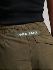 Superdry Green Baggy Parachute Trousers - Image 8 of 10