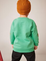 Green Christmas Mr. Men Sweatshirt (3mths-8yrs) - Image 3 of 7