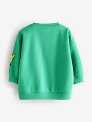 Green Christmas Mr. Men Sweatshirt (3mths-8yrs) - Image 6 of 7
