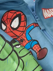 أزرق - هودي Marvel بسحاب كامل (3 شهور - 8 سنوات) - صورة 3 من 3