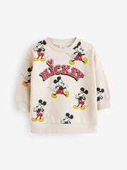 لون كريم محايد - All Over Print Disney Mickey Sweatshirt (3mths-8yrs) - صورة 1 من 3