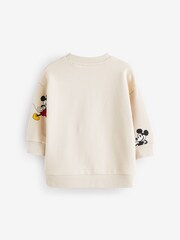 لون كريم محايد - All Over Print Disney Mickey Sweatshirt (3mths-8yrs) - صورة 2 من 3