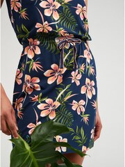 Roxy Blue Surfs Up Floral Printed Dress - Image 6 of 7