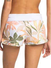 Roxy White Floral Endless Summer Swim Board Shorts - Image 2 of 7