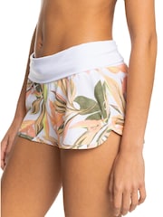 Roxy White Floral Endless Summer Swim Board Shorts - Image 4 of 7