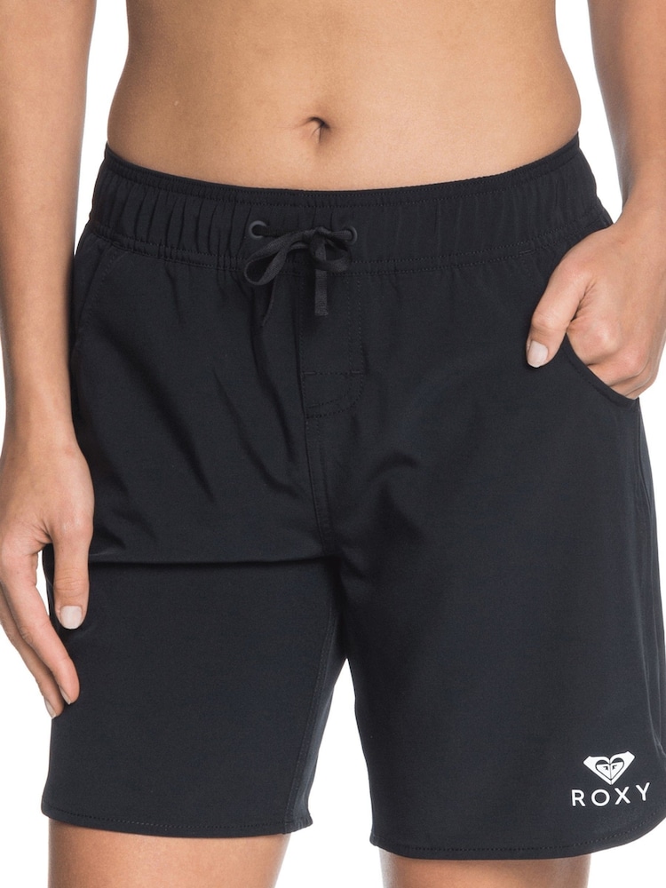 Roxy Black Wave 7 Inch Swim Board Shorts - Image 5 of 7