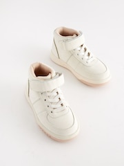 White High Top Trainers - Image 3 of 6