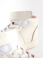 White High Top Trainers - Image 5 of 6