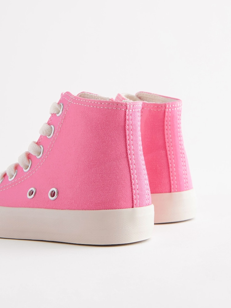 Pink - Turnschuh mit hohem Schaft - Bild 8 von 8 Pink - Turnschuh mit hohem Schaft - Bild 8 von 8