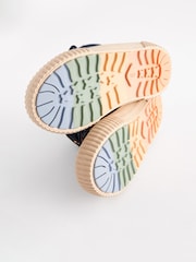 Navy Rainbow High Top Trainers - Image 4 of 5