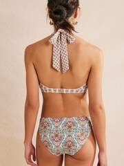 Boden Red Ithaca Halter Bikini Top - Image 2 of 6