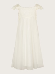Monsoon Natural Estella Dress - Image 3 of 5