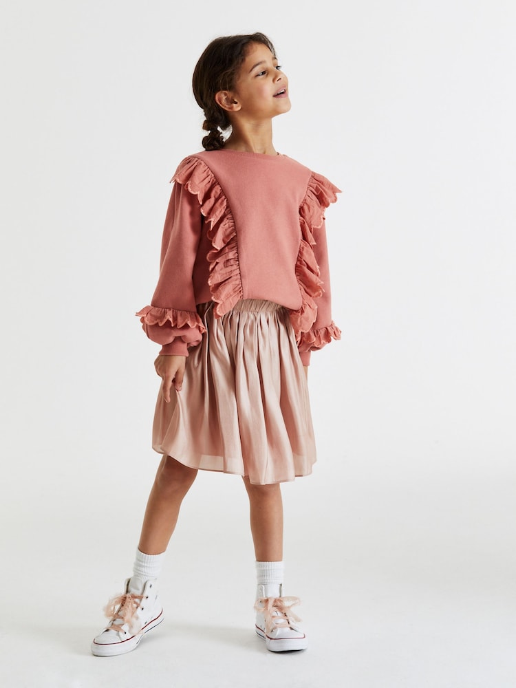 Pink Metallic Skirt (3-16yrs) - Image 4 of 6