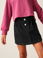 Black Paperbag Waist Skirt (3-16yrs) - Image 5 of 8