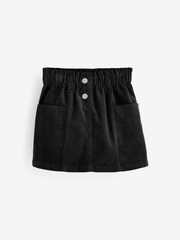 Black Paperbag Waist Skirt (3-16yrs) - Image 6 of 8