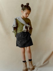 Черный - Парашютные карго-юбки (3-16лет) - Image 1 of 8