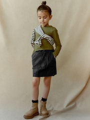 Черный - Парашютные карго-юбки (3-16лет) - Image 5 of 8
