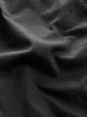 Black Parachute Cotton Cargo Trousers - Image 6 of 6