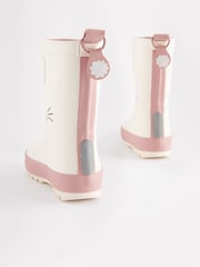 White Bunny Print Wellies - Image 4 of 6
