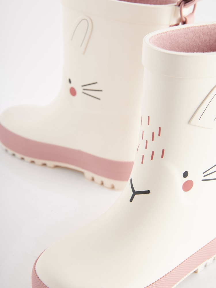 White Bunny Wellies - Image 5 of 6