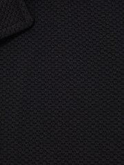 Reiss Navy Koen Senior Short Sleeve Cuban Collar Shirt - Image 6 of 6