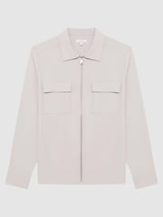 Reiss Stone Pump Technical Pocket Zip Through Jacket - Image 2 of 6