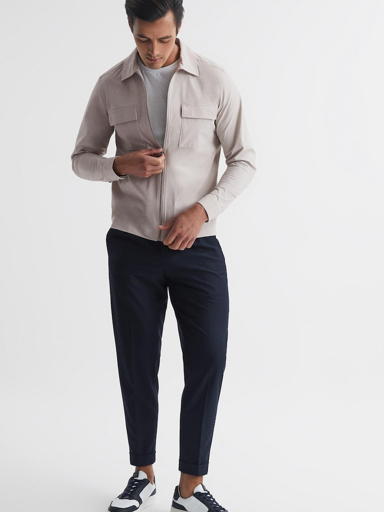 Veste zippée Reiss Pump à poche utilitaire - Image 3 of 6