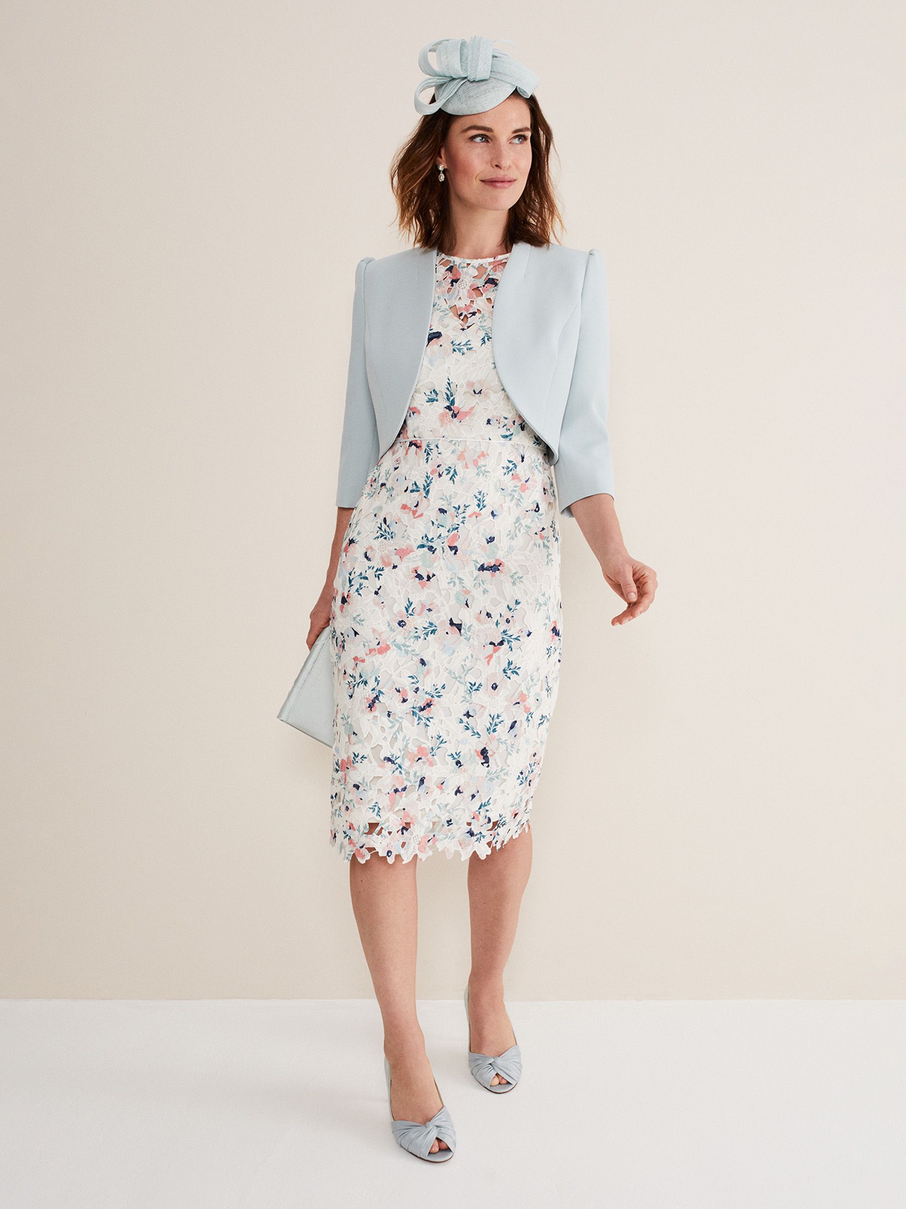 【PHASE EIGHT】Francis Lace ワンピース PHASE EIGHT Francis Lace Dress in Petal | endource