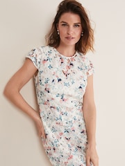 Phase Eight Cream Franky Floral Lace Dress - Image 4 of 6