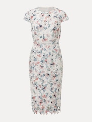 Phase Eight Cream Franky Floral Lace Dress - Image 6 of 6