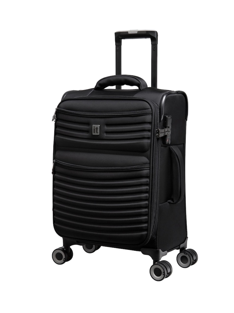 IT Luggage Precursor Expandable Soft Cabin Suitcase - Image 1 of 7