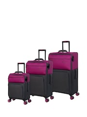 IT Luggage Medium Duo-Tone Soft Suitcase With TSA Lock - Image 2 of 2