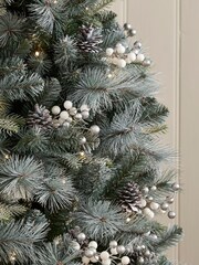 Green 6ft Pre Lit Collection Luxe Christmas Tree - Image 2 of 7