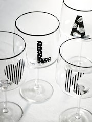 Clear Monogram Gin Glass - Image 2 of 8