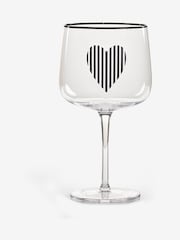 Clear Monogram Gin Glass - Image 7 of 8