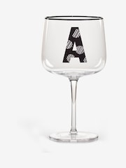 Clear Monogram Gin Glass - Image 8 of 8