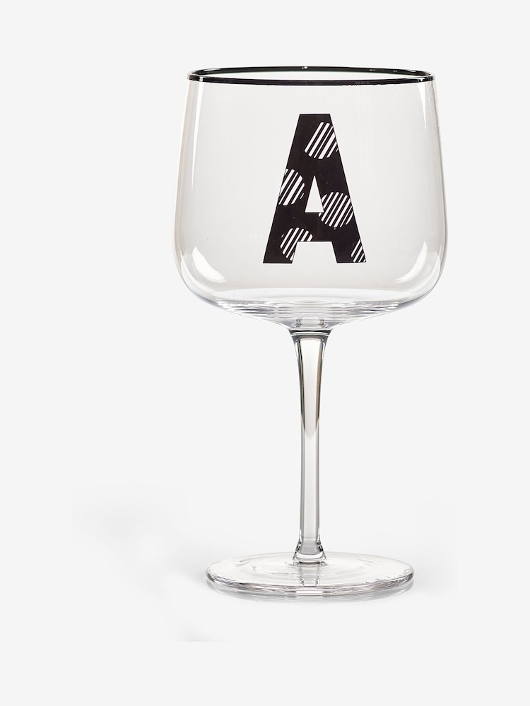 Clear Monogram Gin Glass - Image 8 of 8 Clear Monogram Gin Glass - Image 8 of 8