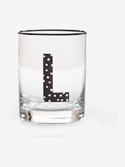 Clear Monogram Tumbler Glass - Image 5 of 8
