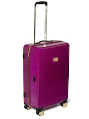 Dune London Pink Olive Medium Suitcase - Image 2 of 4
