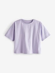 Cream/Lilac Cotton Pyjamas 2 Packs (3-16yrs) - Image 8 of 11