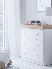 Little Acorns White Burlington Double Wardrobe - Image 1 of 4
