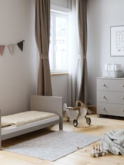 Little Acorns Light Grey Classic 3 Draw Dresser Changing Unit - Image 3 of 5