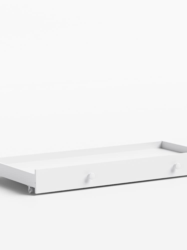 Little Acorns White Sleigh Cot Bed Drawer - Image 2 of 2