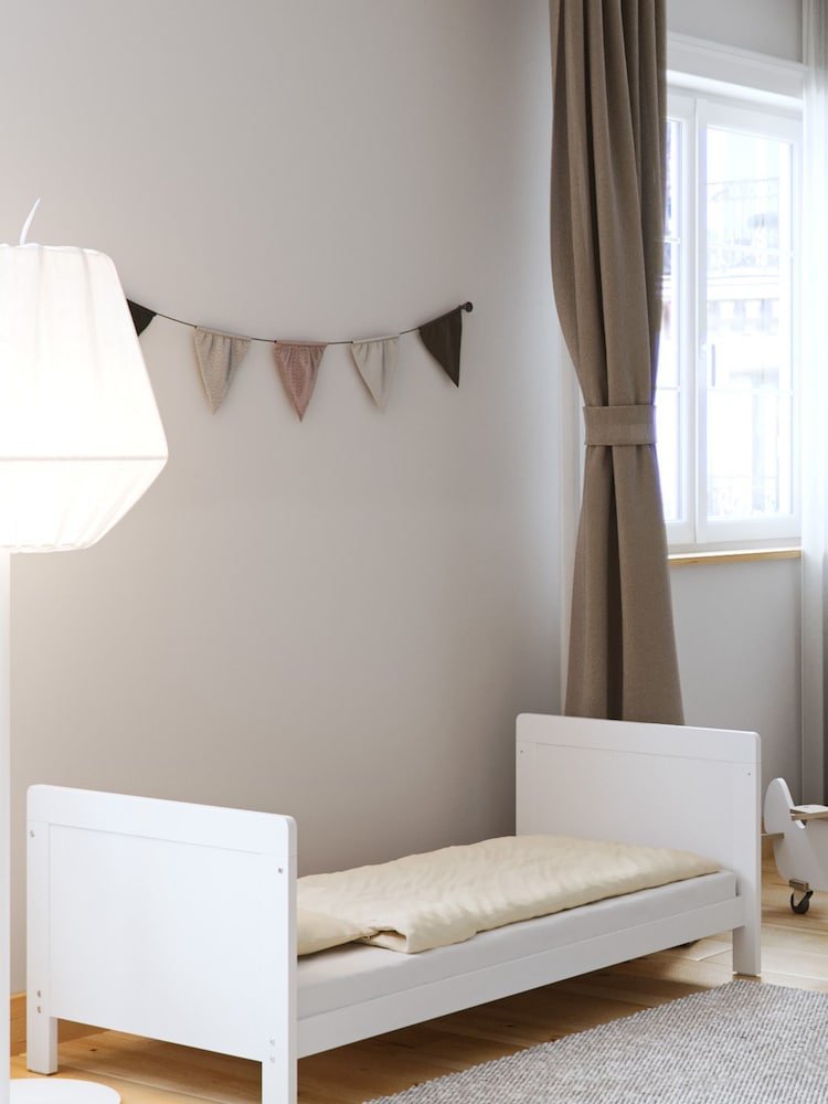 Little Acorns White Classic Double Wardrobe - Image 2 of 4