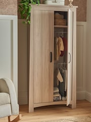 Cuddleco Ash Isla 2 Door Nursery Wardrobe - Image 2 of 5