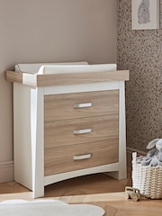 Cuddleco White Ada Dresser Changer in White and Ash - Image 1 of 5